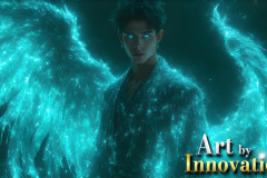 Male Angels from Above,handsome & sexy men,fantasy wings,brought to life through the magic of AI