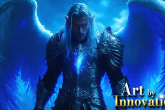 Male Angels from Above,handsome & sexy men,fantasy wings,brought to life through the magic of AI