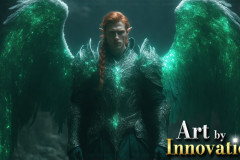 Male Angels from Above,handsome & sexy men,fantasy wings,brought to life through the magic of AI