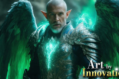 Male Angels from Above,handsome & sexy men,fantasy wings,brought to life through the magic of AI