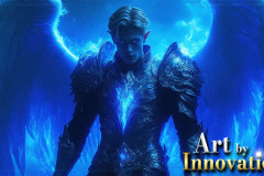 Male Angels from Above,handsome & sexy men,fantasy wings,brought to life through the magic of AI