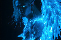 Male Angels from Above,handsome & sexy men,fantasy wings,brought to life through the magic of AI