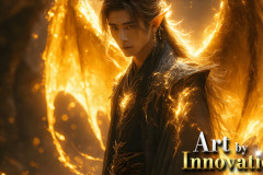 Male Angels from Above,handsome & sexy men,fantasy wings,brought to life through the magic of AI