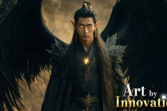 Male Angels from Above,handsome & sexy men,fantasy wings,brought to life through the magic of AI