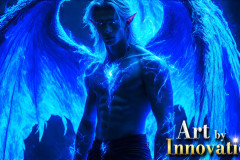 Male Angels from Above,handsome & sexy men,fantasy wings,brought to life through the magic of AI