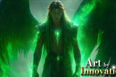 Male Angels from Above,handsome & sexy men,fantasy wings,brought to life through the magic of AI