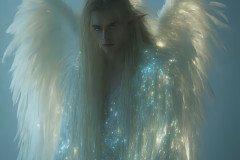 Male Angels from Above,handsome & sexy men,fantasy wings,brought to life through the magic of AI