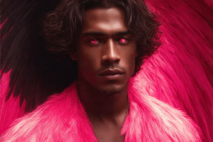 Male Angels from Above,handsome & sexy men,fantasy wings,brought to life through the magic of AI
