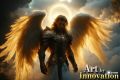 Male Angels from Above,handsome & sexy men,fantasy wings,brought to life through the magic of AI