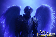 Male Angels from Above,handsome & sexy men,fantasy wings,brought to life through the magic of AI