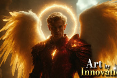 Male Angels from Above,handsome & sexy men,fantasy wings,brought to life through the magic of AI