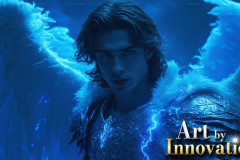 Male Angels from Above,handsome & sexy men,fantasy wings,brought to life through the magic of AI