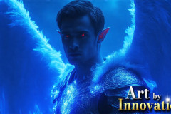 Male Angels from Above,handsome & sexy men,fantasy wings,brought to life through the magic of AI