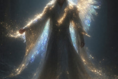 Male Angels from Above,handsome & sexy men,fantasy wings,brought to life through the magic of AI