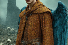 Male Angels from Above,handsome & sexy men,fantasy wings,brought to life through the magic of AI