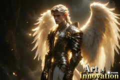 Male Angels from Above,handsome & sexy men,fantasy wings,brought to life through the magic of AI