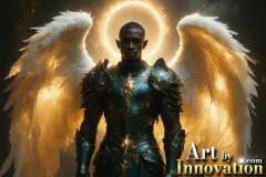 Male Angels from Above,handsome & sexy men,fantasy wings,brought to life through the magic of AI