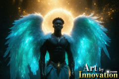 Male Angels from Above,handsome & sexy men,fantasy wings,brought to life through the magic of AI