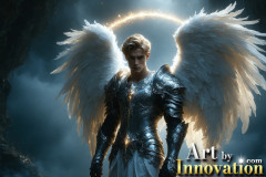 Male Angels from Above,handsome & sexy men,fantasy wings,brought to life through the magic of AI
