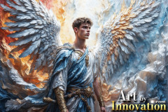 Beautiful Male Angles in Full Color