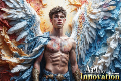 Beautiful Male Angles in Full Color