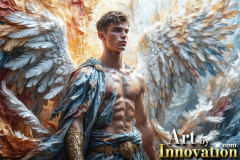 Beautiful Male Angles in Full Color