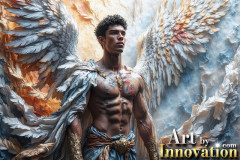 Beautiful Male Angles in Full Color