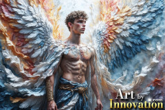 Beautiful Male Angles in Full Color