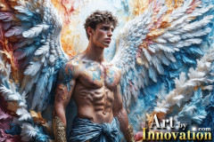 Beautiful Male Angles in Full Color