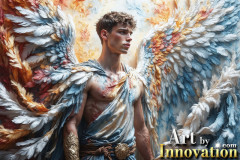 Beautiful Male Angles in Full Color