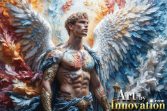 Beautiful Male Angles in Full Color