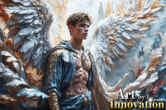 Beautiful Male Angles in Full Color