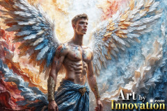 Beautiful Male Angles in Full Color