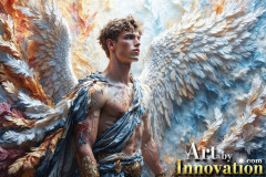 Beautiful Male Angles in Full Color