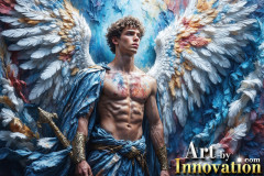 Beautiful Male Angles in Full Color