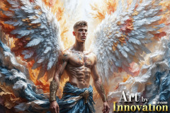 Beautiful Male Angles in Full Color