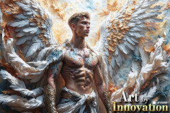 Beautiful Male Angles in Full Color