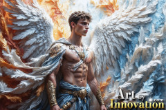 Beautiful Male Angles in Full Color