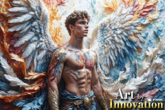 Beautiful Male Angles in Full Color