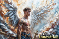 Beautiful Male Angles in Full Color