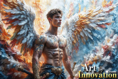 Beautiful Male Angles in Full Color