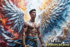 Beautiful Male Angles in Full Color