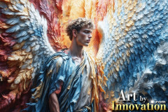 Beautiful Male Angles in Full Color