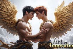 Beautiful Male Angles in Full Color