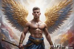 Beautiful Male Angles in Full Color