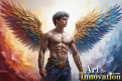 Beautiful Male Angles in Full Color