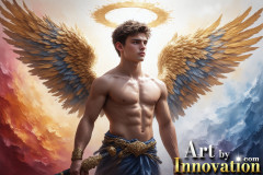 Beautiful Male Angles in Full Color