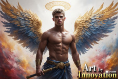 Beautiful Male Angles in Full Color