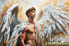 Beautiful Male Angles in Full Color