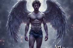 Holy Male Angels of the Elements,with Vibrant Wings